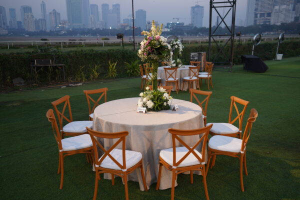 Cross Back Chair (Brown)(325 Pcs) - Image 3