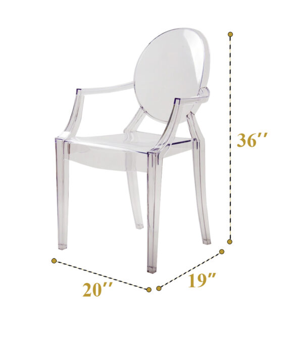 Ghost Chair with Arm (400 Pcs) - Image 5