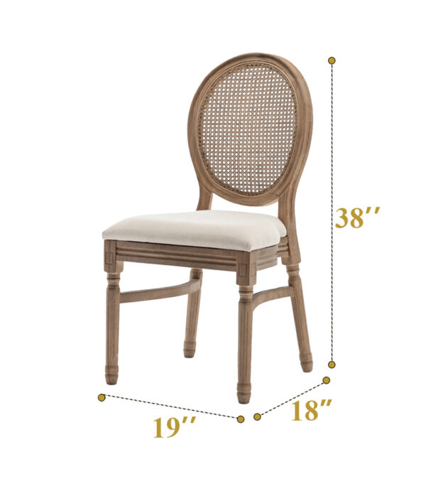 Ratt Wood Chair (500 Pcs) - Image 5