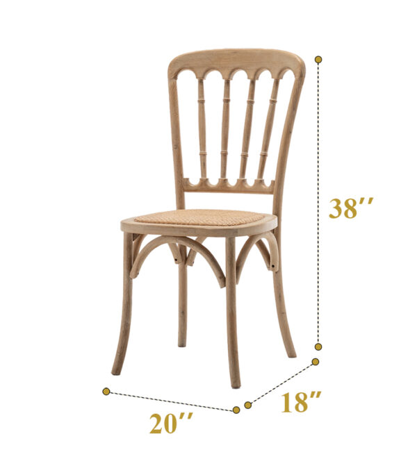 Wooden Princess Chair (300 Pcs) - Image 4