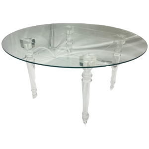 Ghost Dining Tables (round) (12 Pcs)