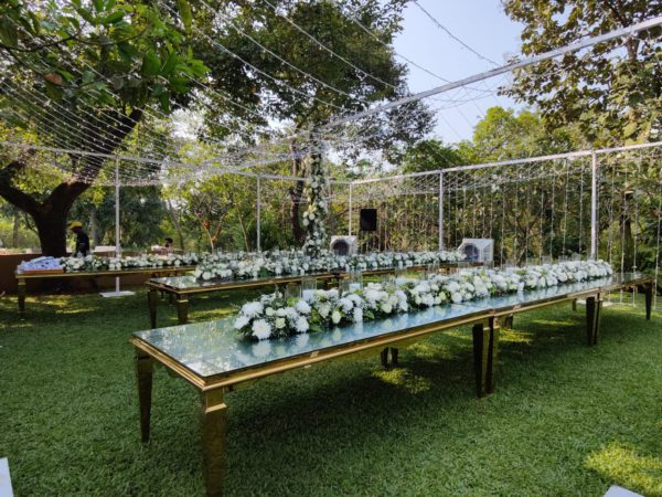 Gold mirror table (Pcs 20) - Image 5
