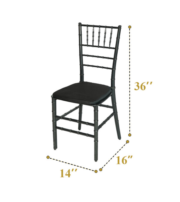 Chiavari Chairs (Black) (350 Pcs) - Image 4