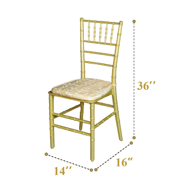 Chiavari Chairs (Gold) (500 Pcs) - Image 6