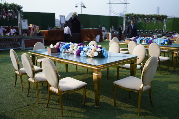 Gold mirror table (Pcs 20) - Image 6