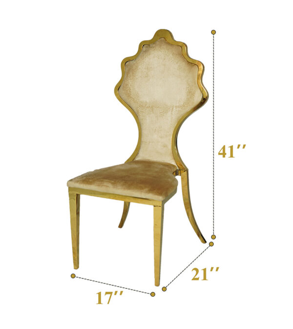 Flower Back Chairs (200 Pcs) - Image 5