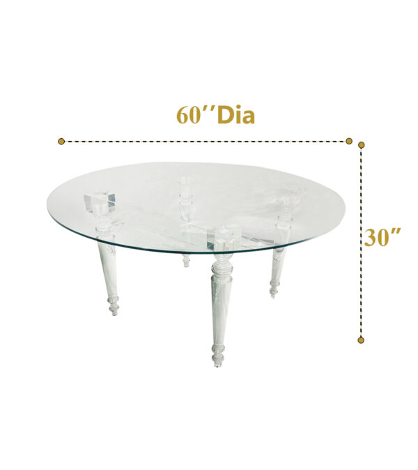 Ghost Dining Tables (round) (12 Pcs) - Image 4