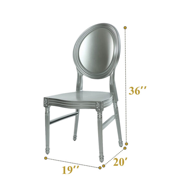 Majestic Chairs (Silver) (100 Pcs) - Image 4