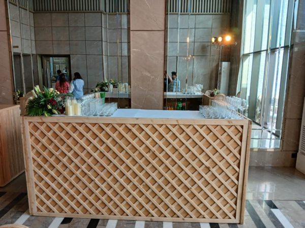 Wooden Trellis Bar Counter (4 Qty) - Image 5