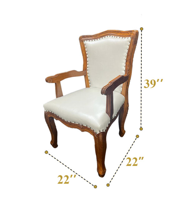 Wooden Arm Chair (60 Pcs) - Image 5