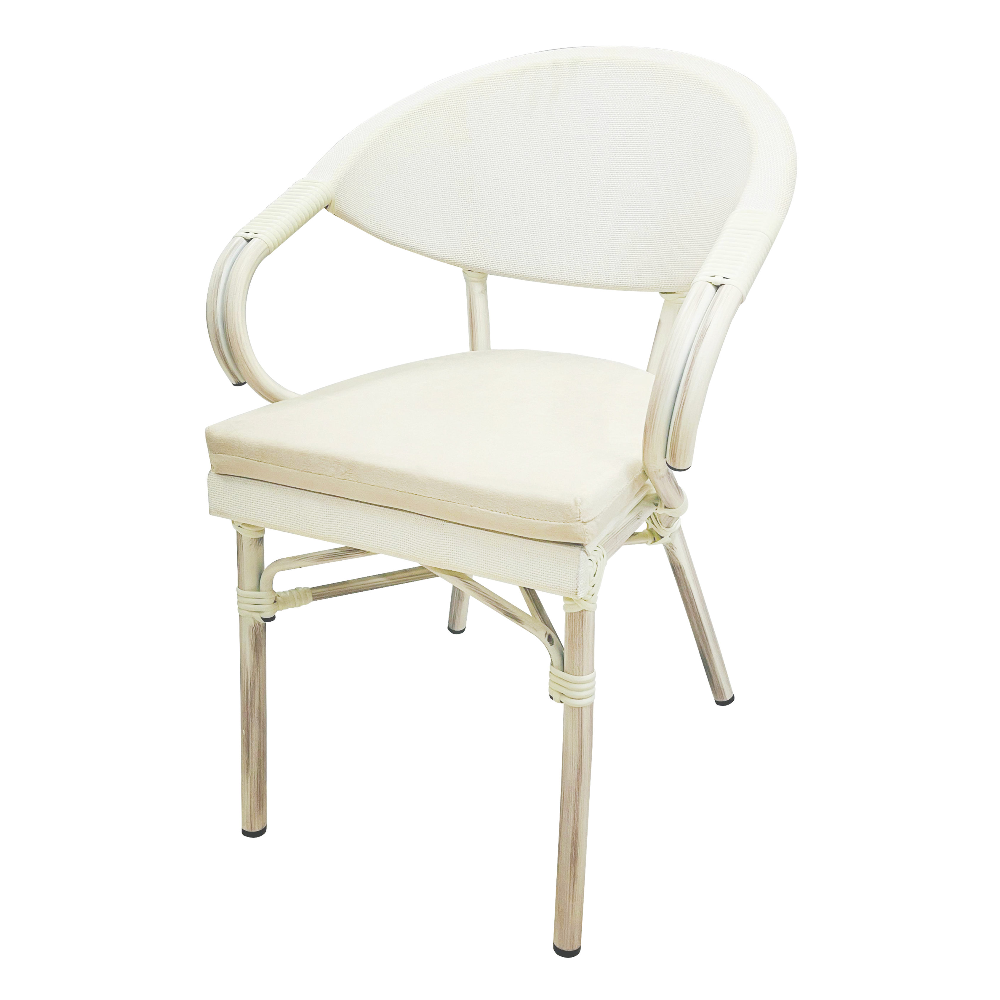 White Teslin chairs (White) (200 Pcs)