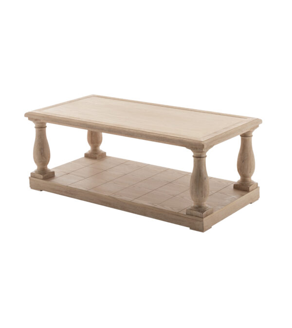 Wooden Pillar coffee table (Pcs 12)