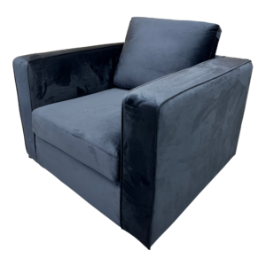 Black Tuxedo sofa 1 seater (Pcs 24)