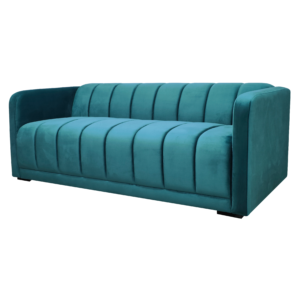 Turquoise green sofa 3 seater (Pcs 24)