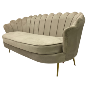 Beige Sunflower sofa 3 seater (Pcs 26)