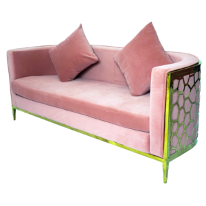 Honeycomb Coral sofa 3 seater (Pcs 16)