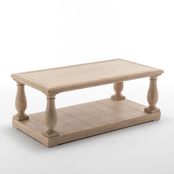 Wooden Pillar coffee table (Pcs 12) - Image 5