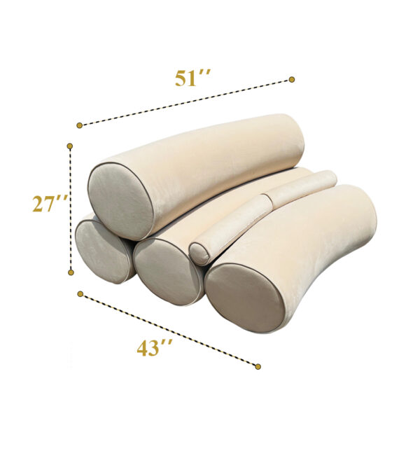 Chalk Late sofa (set of 2) (Pcs 8) - Image 4