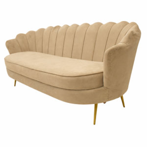 Beige Sunflower sofa 3 seater (Pcs 26)