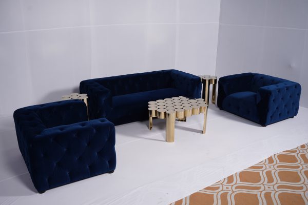 Royal Blue sofa 1 seater (Pcs 24) - Image 8