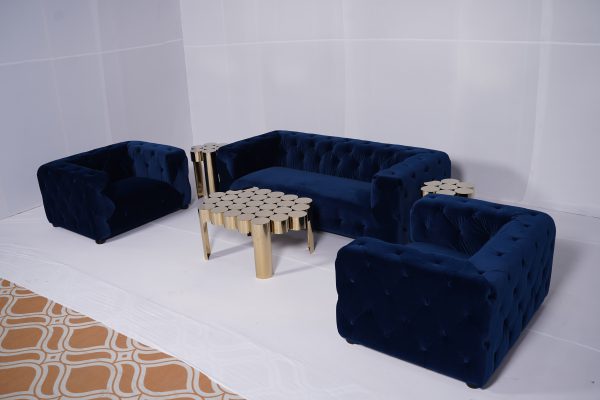 Royal Blue sofa 1 seater (Pcs 24) - Image 7