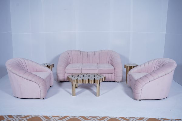 Pink Carnation sofa 3 seater (Pcs 16) - Image 5