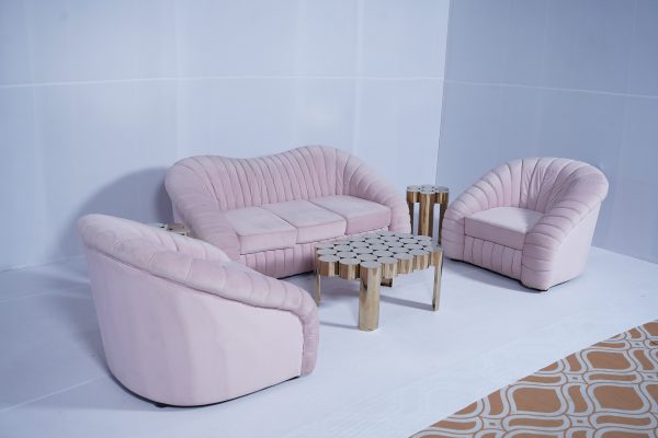 Pink Carnation sofa 3 seater (Pcs 16) - Image 6