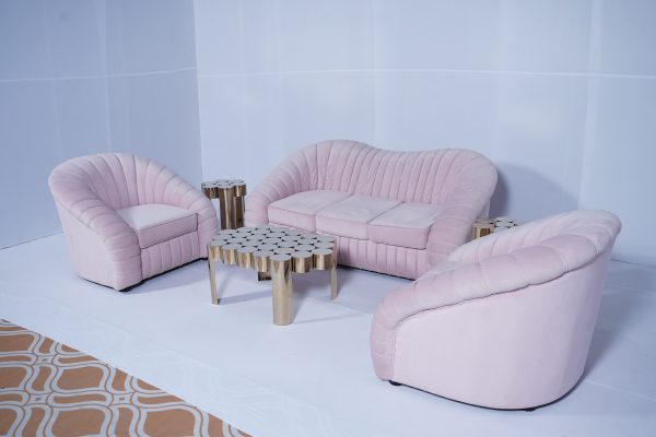 Pink Carnation sofa 3 seater (Pcs 16) - Image 7