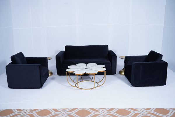 Black Tuxedo sofa 1 seater (Pcs 24) - Image 7