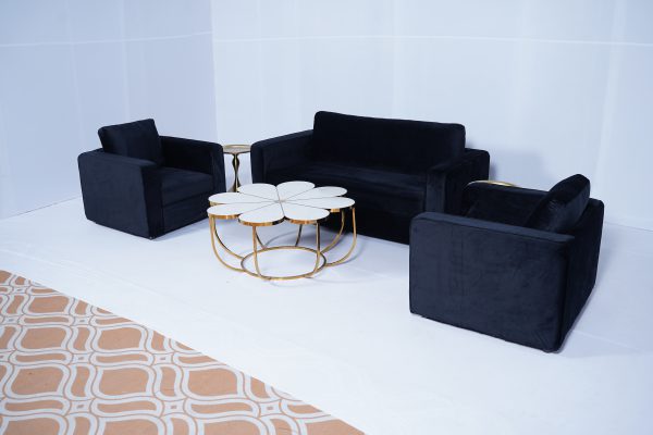 Black Tuxedo sofa 1 seater (Pcs 24) - Image 6