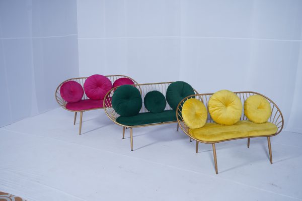 Aerrow Yellow Sofa  ( Pcs 10 ) - Image 5