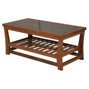Dark wood coffee table (Pcs 6)