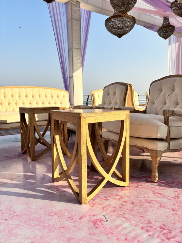 Wooden Side table (square) (Pcs 36) - Image 6