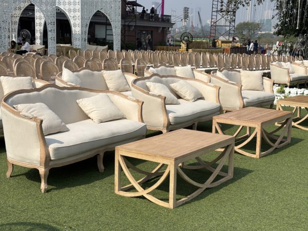 Vintage sofa 2 seater (Pcs 24) - Image 6