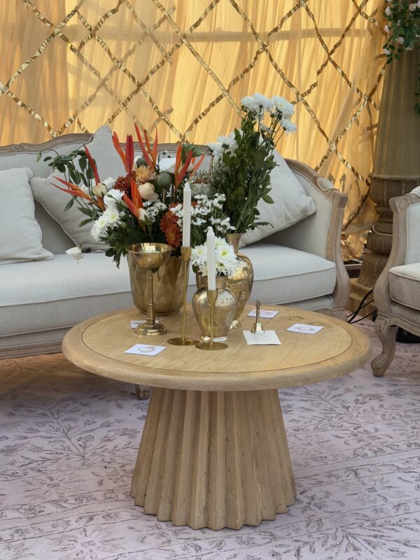 Wooden carving coffee table (Pcs 15 ) - Image 6