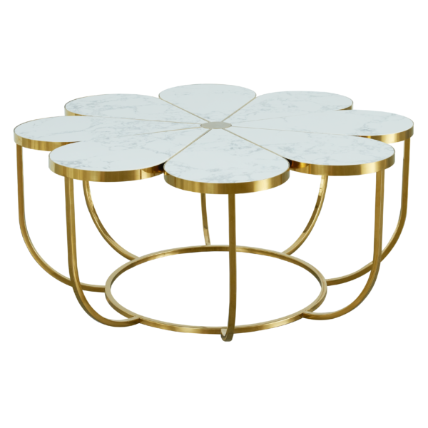 Lotus coffee table (Pcs 24)