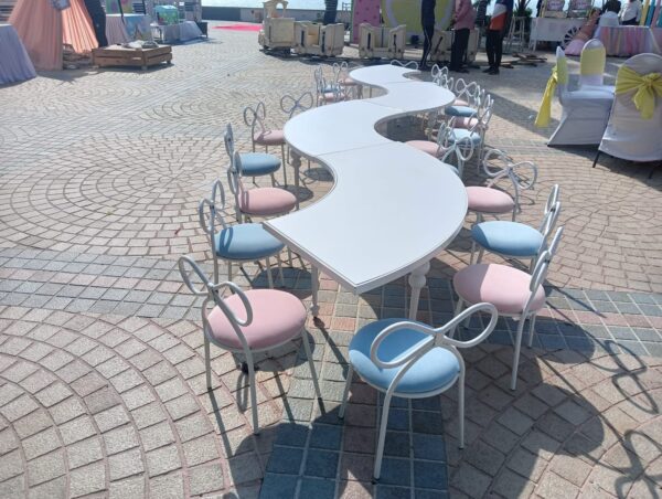 Kids curve table (4 Qty) - Image 4