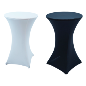 Spandex Tight  Covered Cocktail Table (100 Qty)