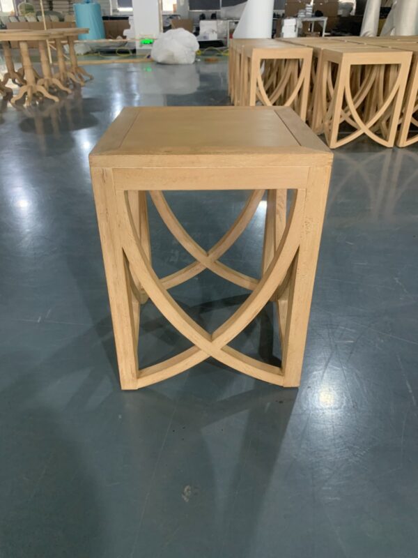 Wooden Side table (square) (Pcs 36) - Image 3