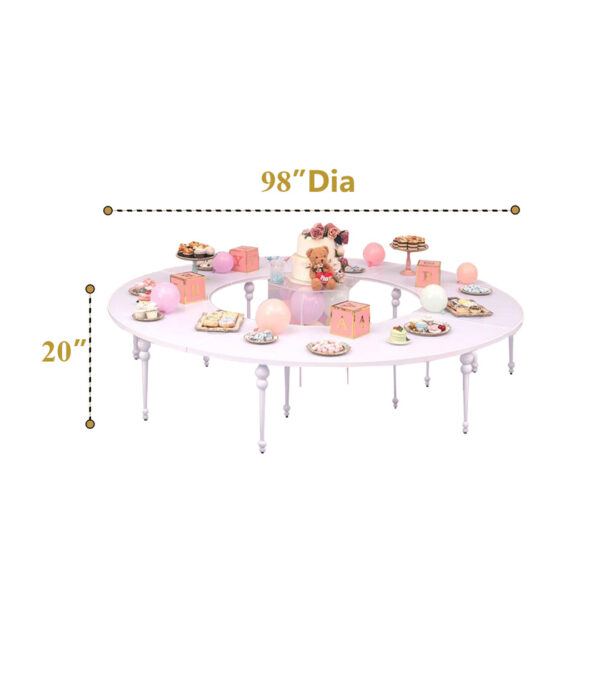 Kids curve table (4 Qty) - Image 6