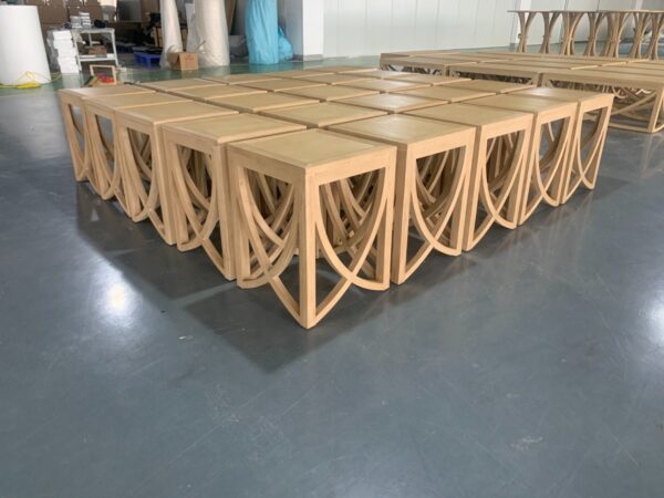 Wooden Side table (square) (Pcs 36) - Image 2