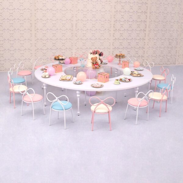 Kids curve table (4 Qty) - Image 2