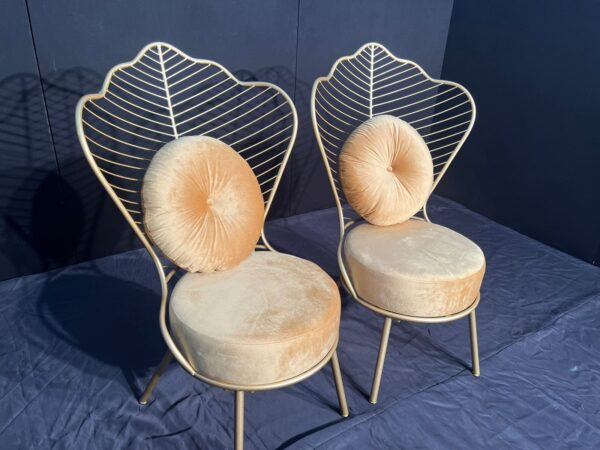 Leaf Back Chairs (2 Qty) - Image 3