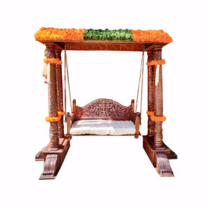 Wooden Carving Jhula (1 Qty)