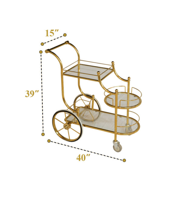 Bar Trolley 1 ( 04 Qty) - Image 6