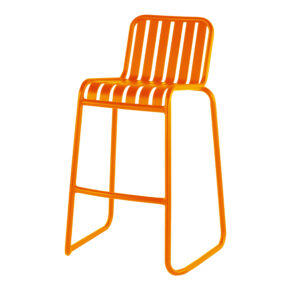 Colourful Bar Chairs (Orange) 25 Qty