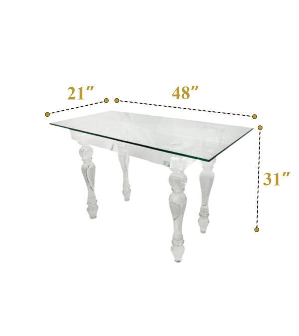 Ghost Console Table (6 Qty) - Image 3