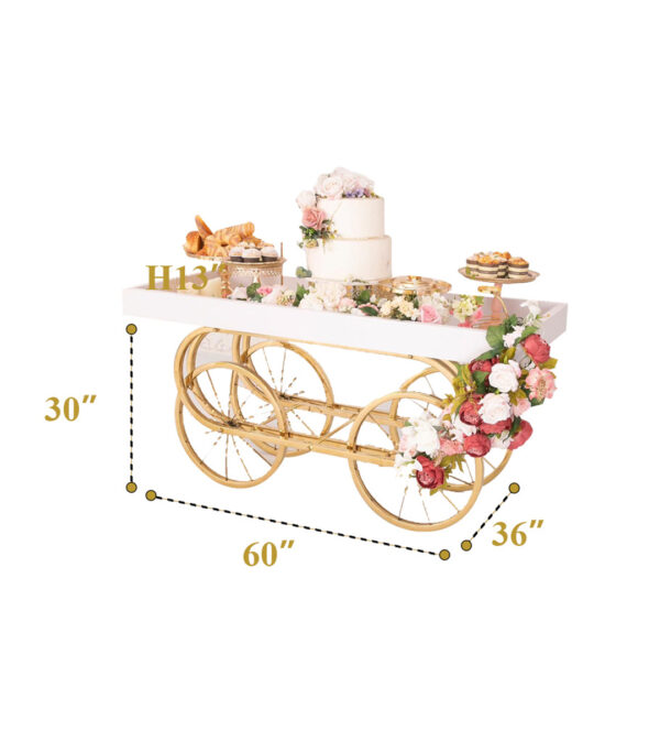 Gold Wheel cart (8 Qty) - Image 4