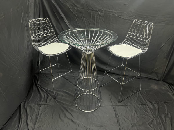 Silver Arrow Bar Chair (24 Qty) - Image 5