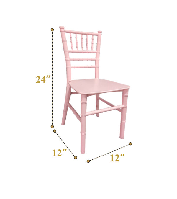 Kids chiavari Chair (pink) (100 Qty) - Image 5